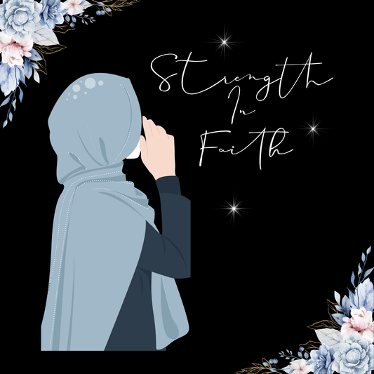 Strength in Faith – 18"x18" Canvas Print (3 Color Variants)