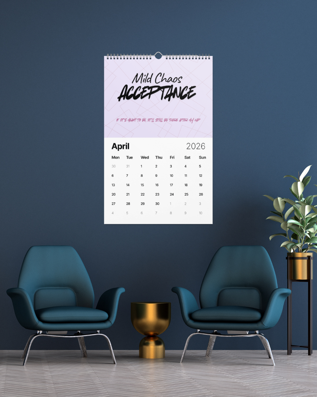 The Anti Productivity Calendar - 2026 Edition