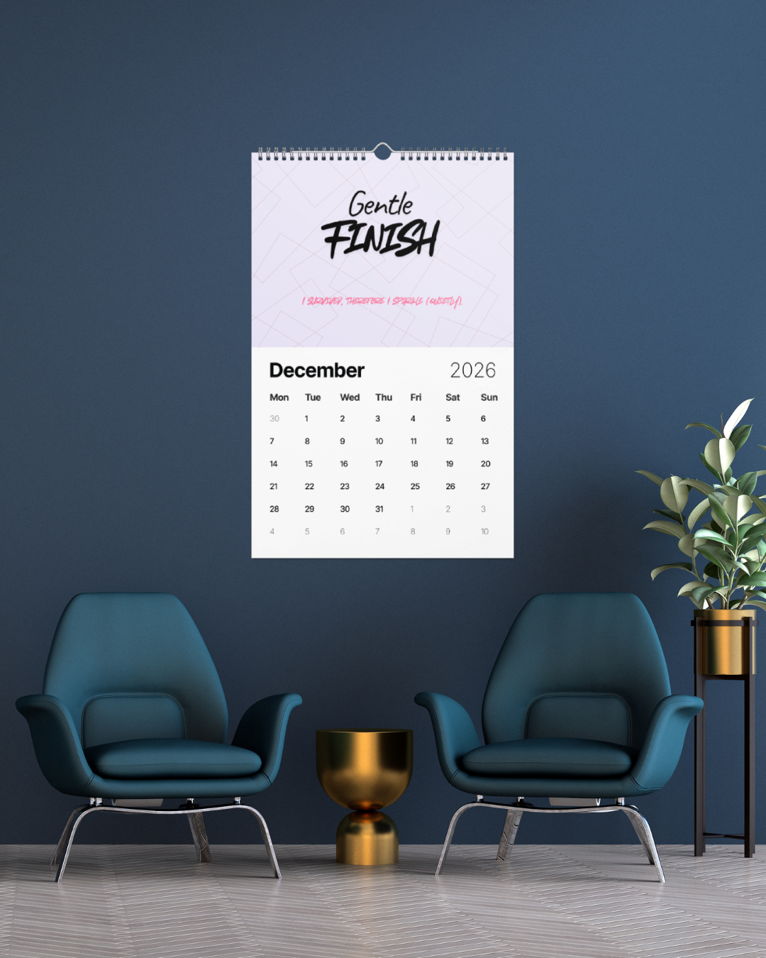 The Anti Productivity Calendar - 2026 Edition