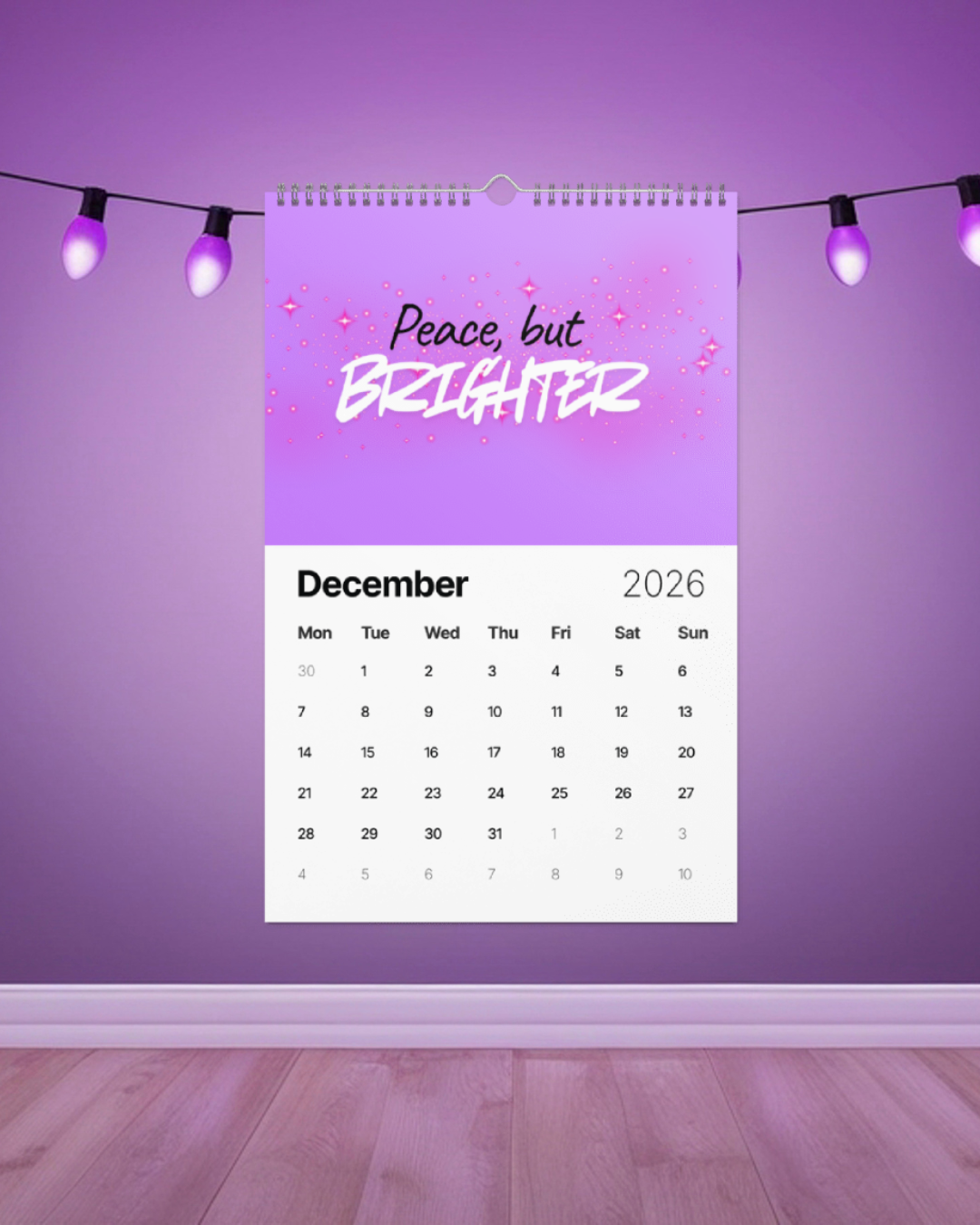 Colour Therapy Calendar — A Year of Brighter Moods