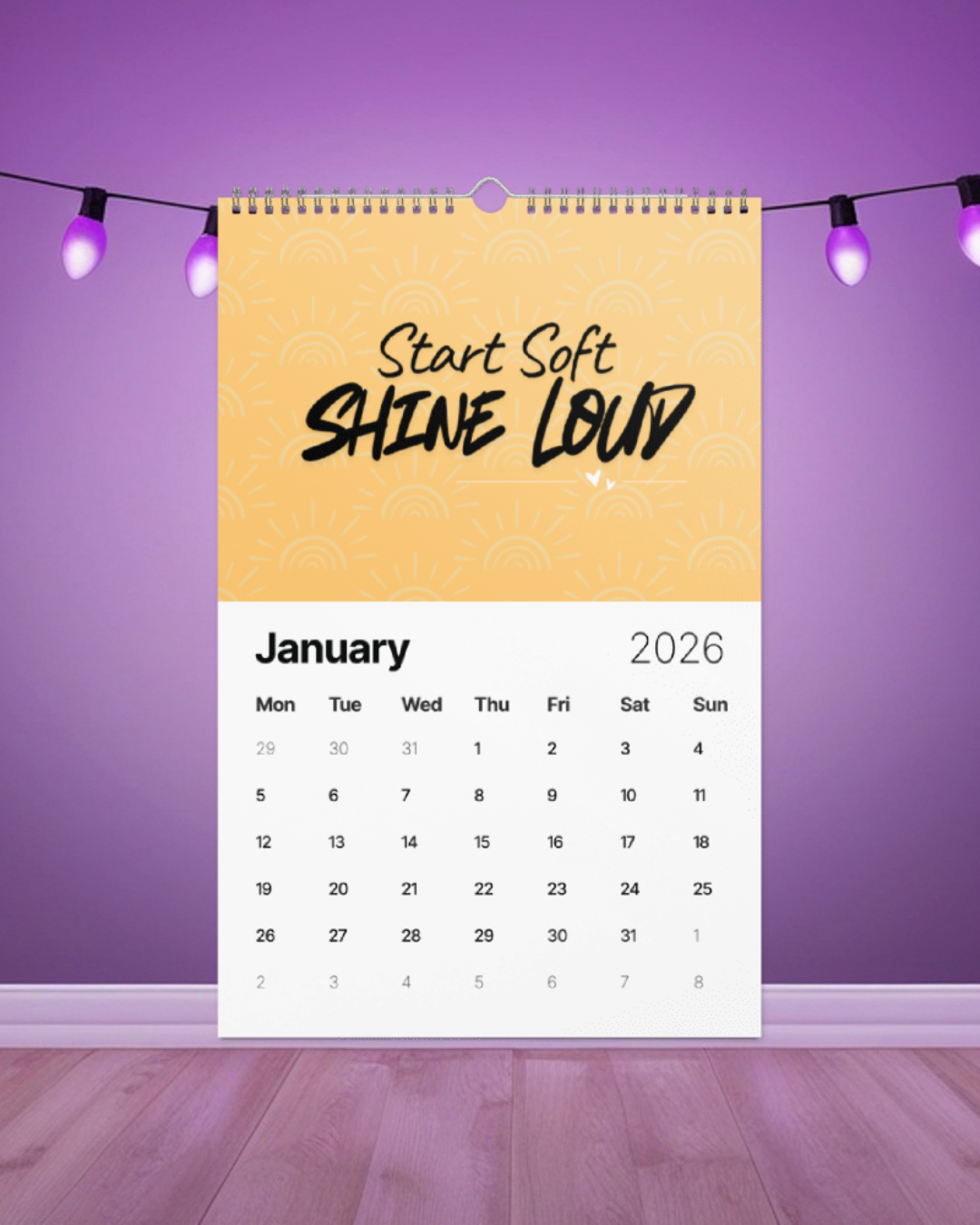 Colour Therapy Calendar — A Year of Brighter Moods