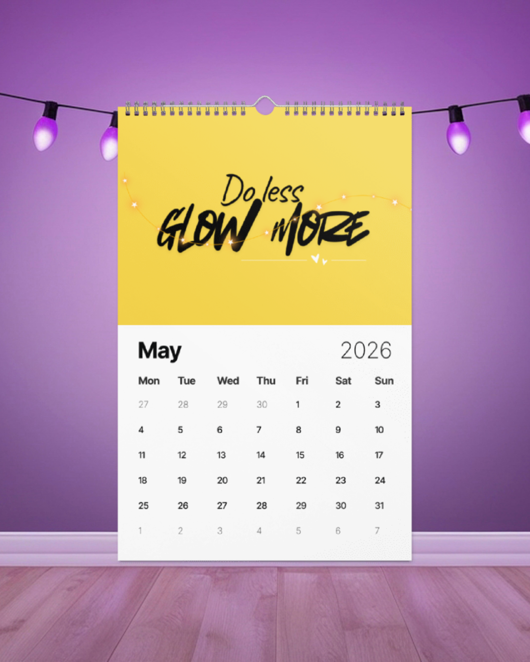 Colour Therapy Calendar — A Year of Brighter Moods