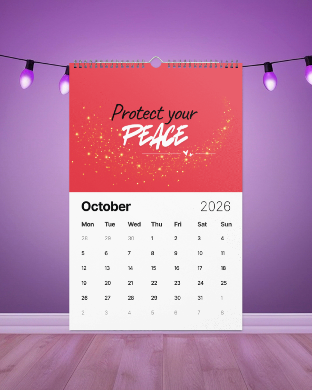 Colour Therapy Calendar — A Year of Brighter Moods