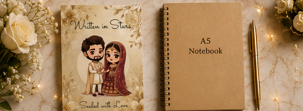 Written in Stars – Desi Wedding Congratulations Card