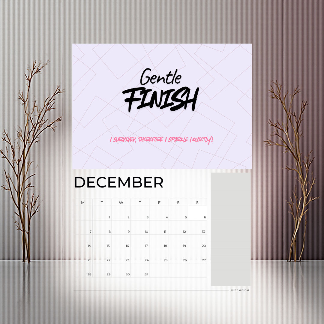 The Anti Productivity Calendar - 2026 Edition