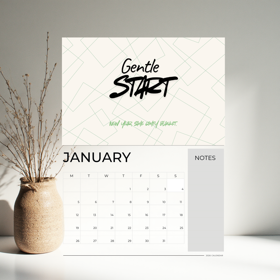 The Anti Productivity Calendar - 2026 Edition