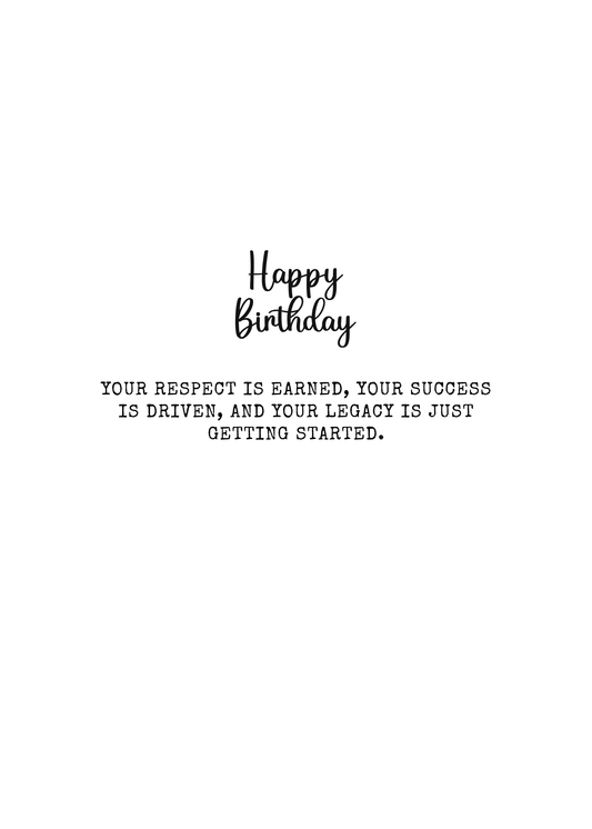 Born to Drive Built to Win Birthday Card – Car Lover Birthday Card (5x7")