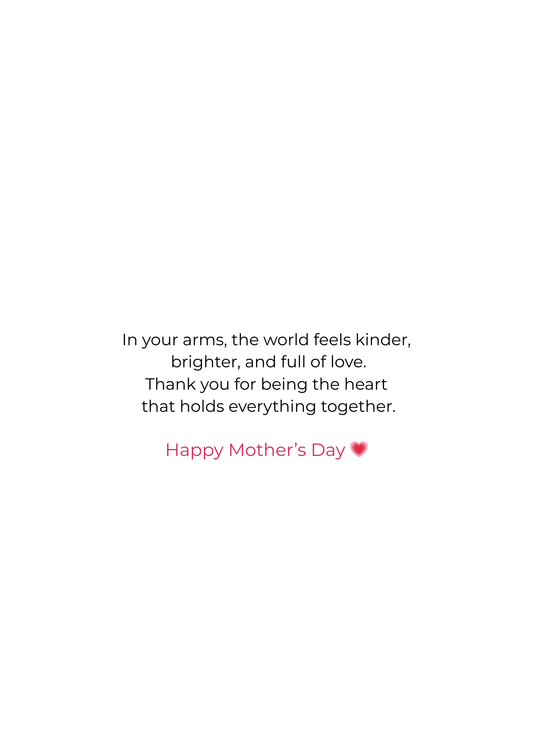 Happy Mother’s Day – Mommy Bear Greeting Card 🐻💐