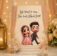 Nikah First – Funny Desi Nikah Wedding Card
