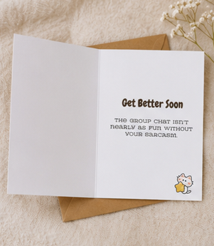 Hope You Recover Fast! - Greeting Card