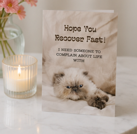 Hope You Recover Fast! - Greeting Card