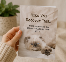 Hope You Recover Fast! - Greeting Card