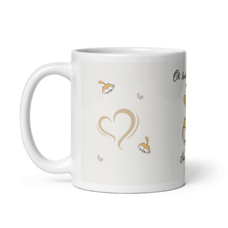 Oh Look, An Empty Mug – How Helpful" Funny Cat Coffee Mug