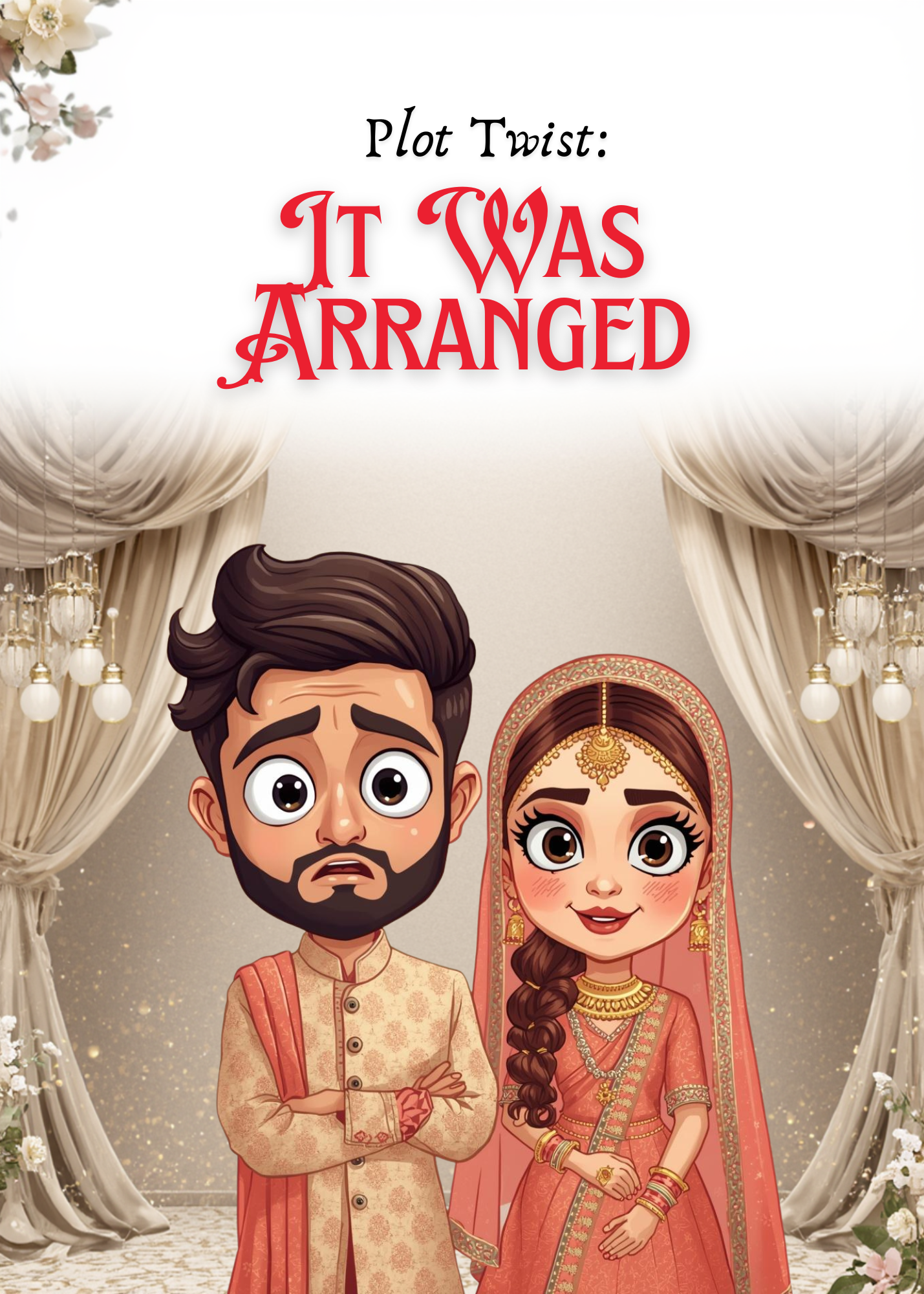 Funny Desi Wedding Card | Plot Twist: It Was Arranged