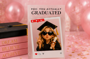 POV: You Actually Graduated-Funny Graduation Card