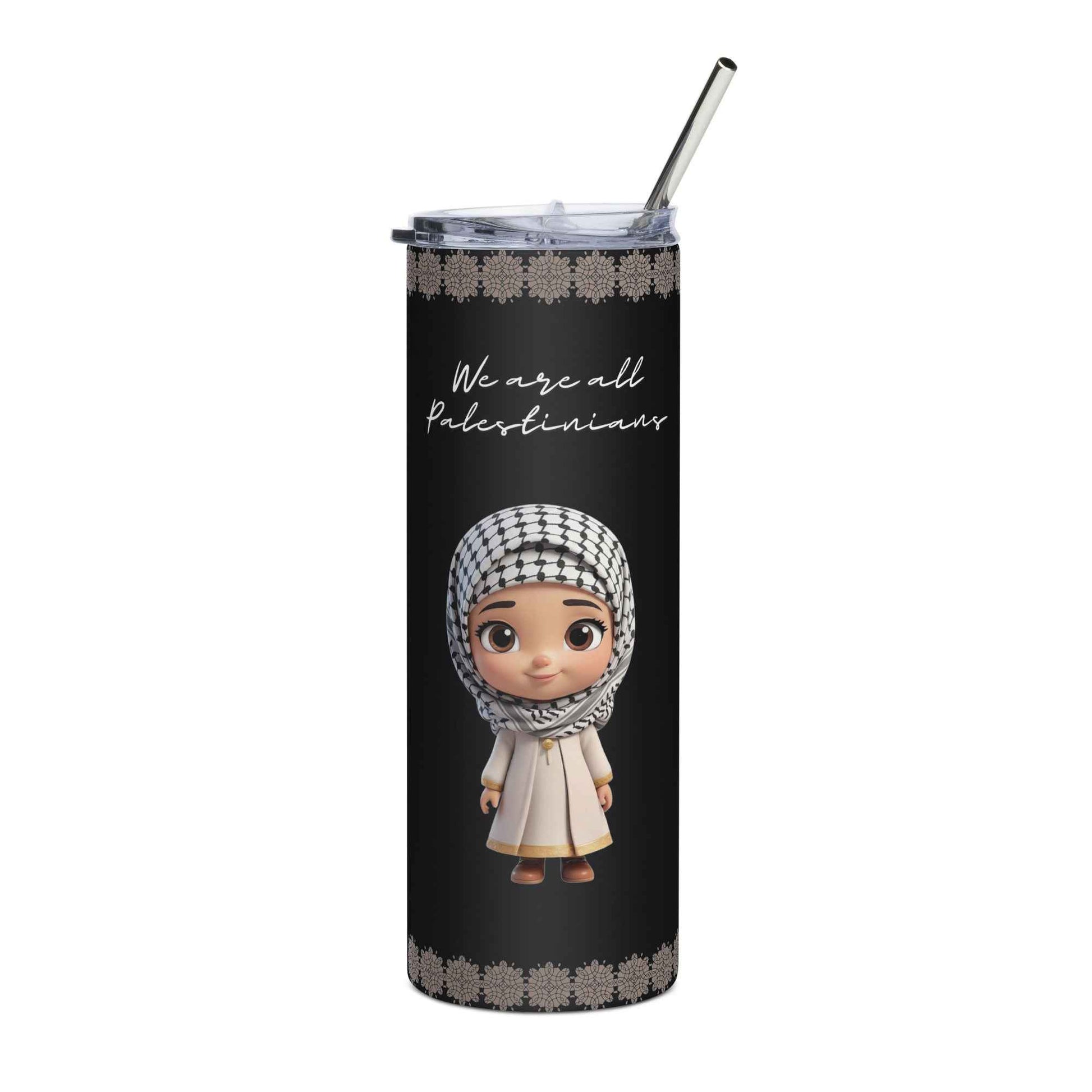 We Are All Palestinians - Stainless Steel Tumbler (20oz)