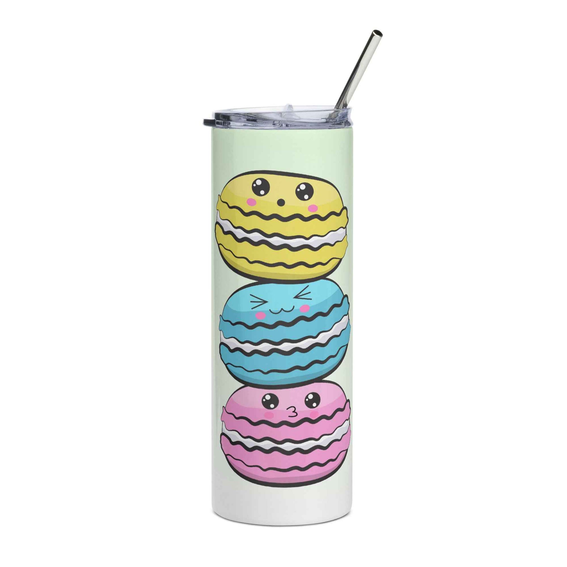 Sweet Stack Macaron Stainless Steel Tumbler