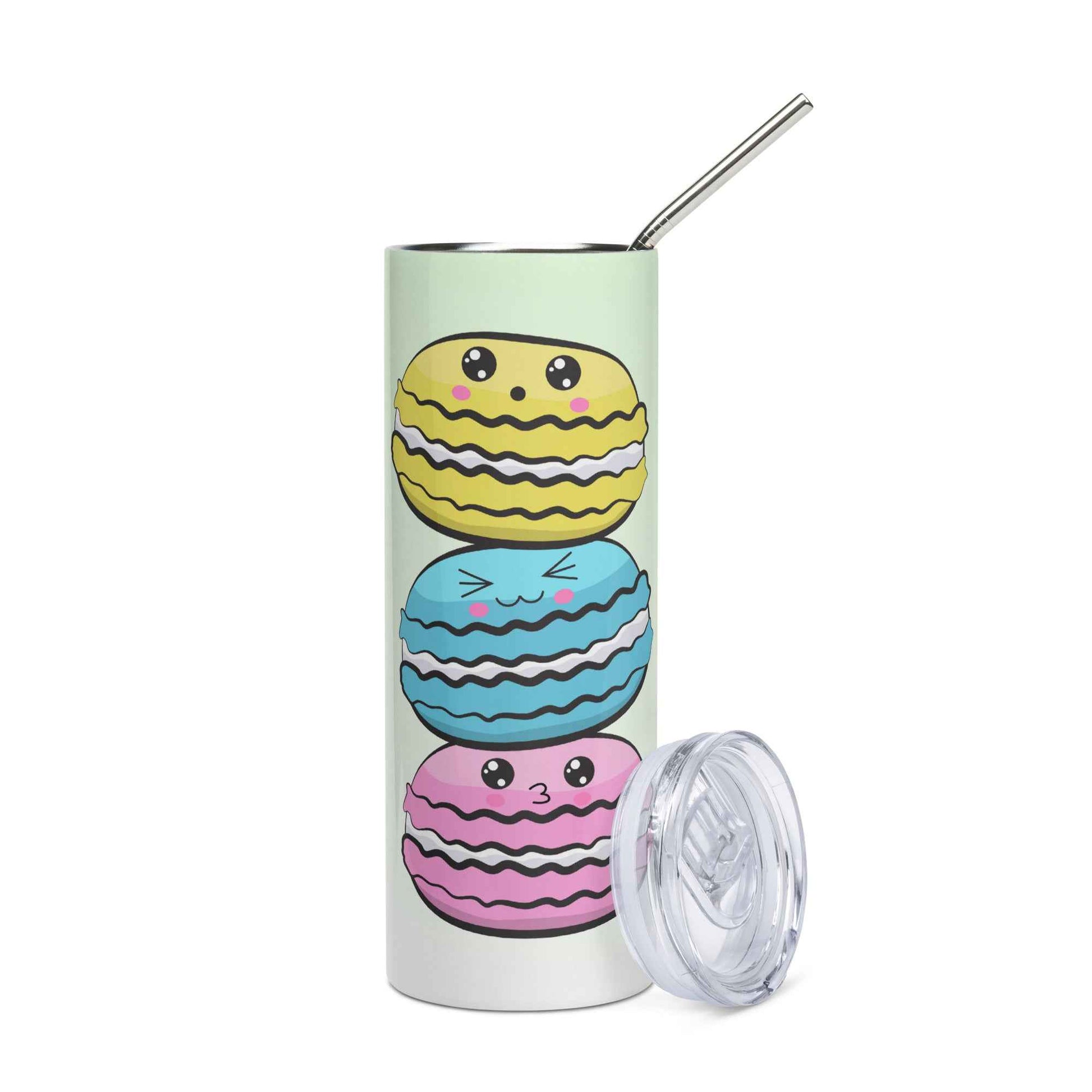 Sweet Stack Macaron Stainless Steel Tumbler