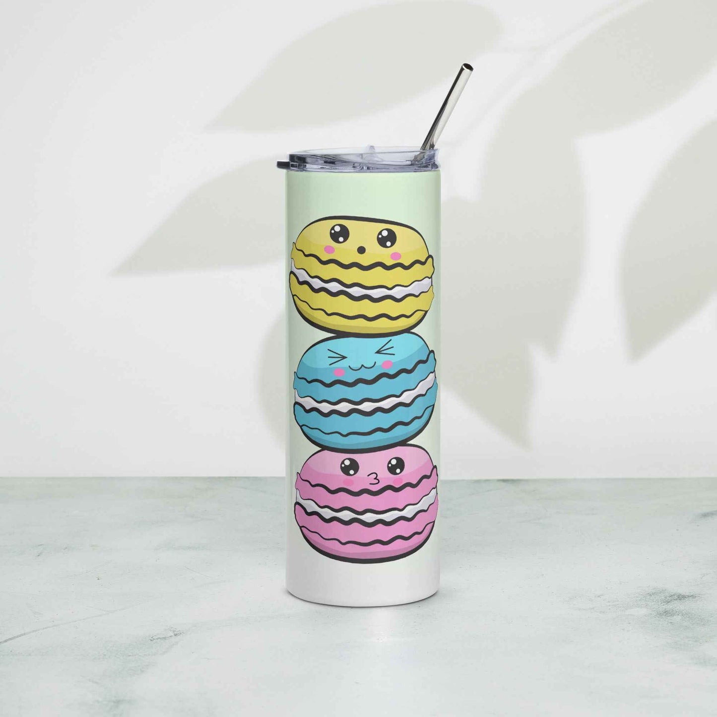 Sweet Stack Macaron Stainless Steel Tumbler