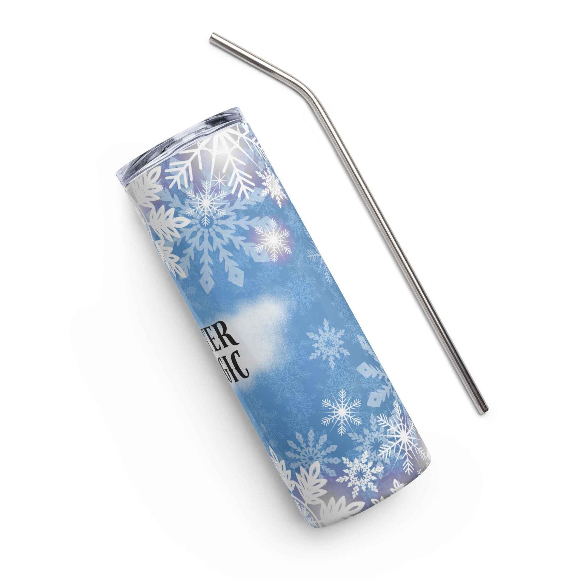 ❄️ Winter Magic – 20oz Stainless Steel Tumbler