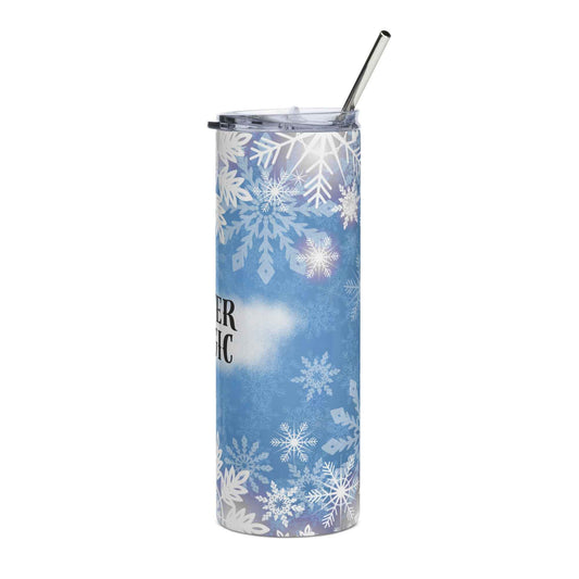 ❄️ Winter Magic – 20oz Stainless Steel Tumbler