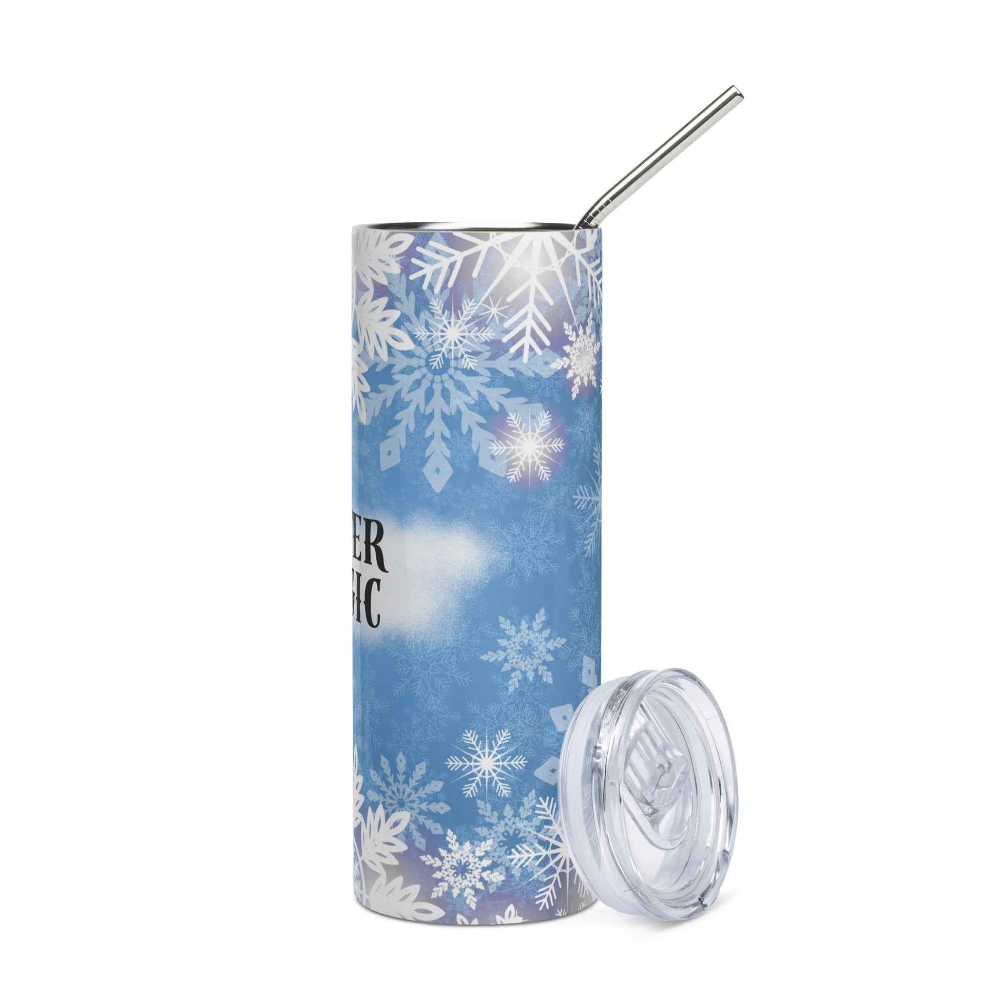 ❄️ Winter Magic – 20oz Stainless Steel Tumbler