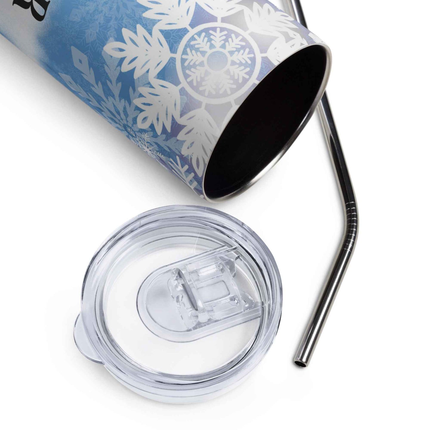 ❄️ Winter Magic – 20oz Stainless Steel Tumbler