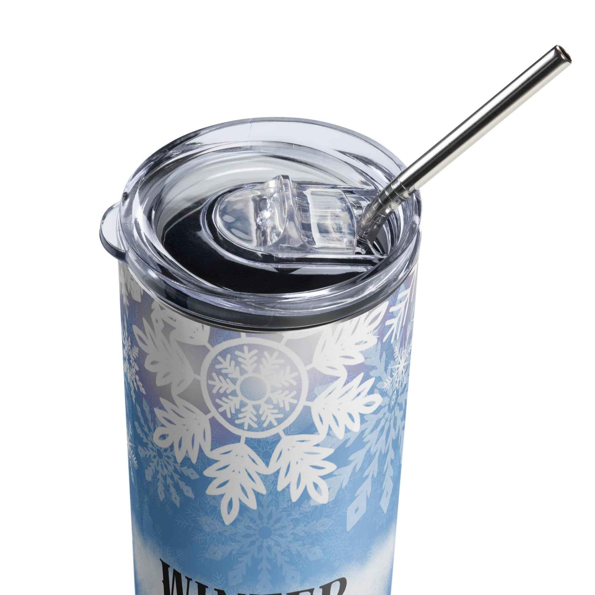 ❄️ Winter Magic – 20oz Stainless Steel Tumbler