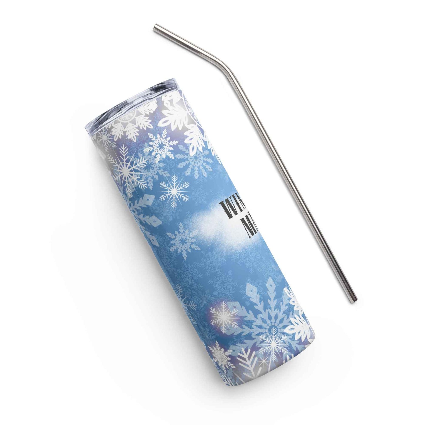 ❄️ Winter Magic – 20oz Stainless Steel Tumbler