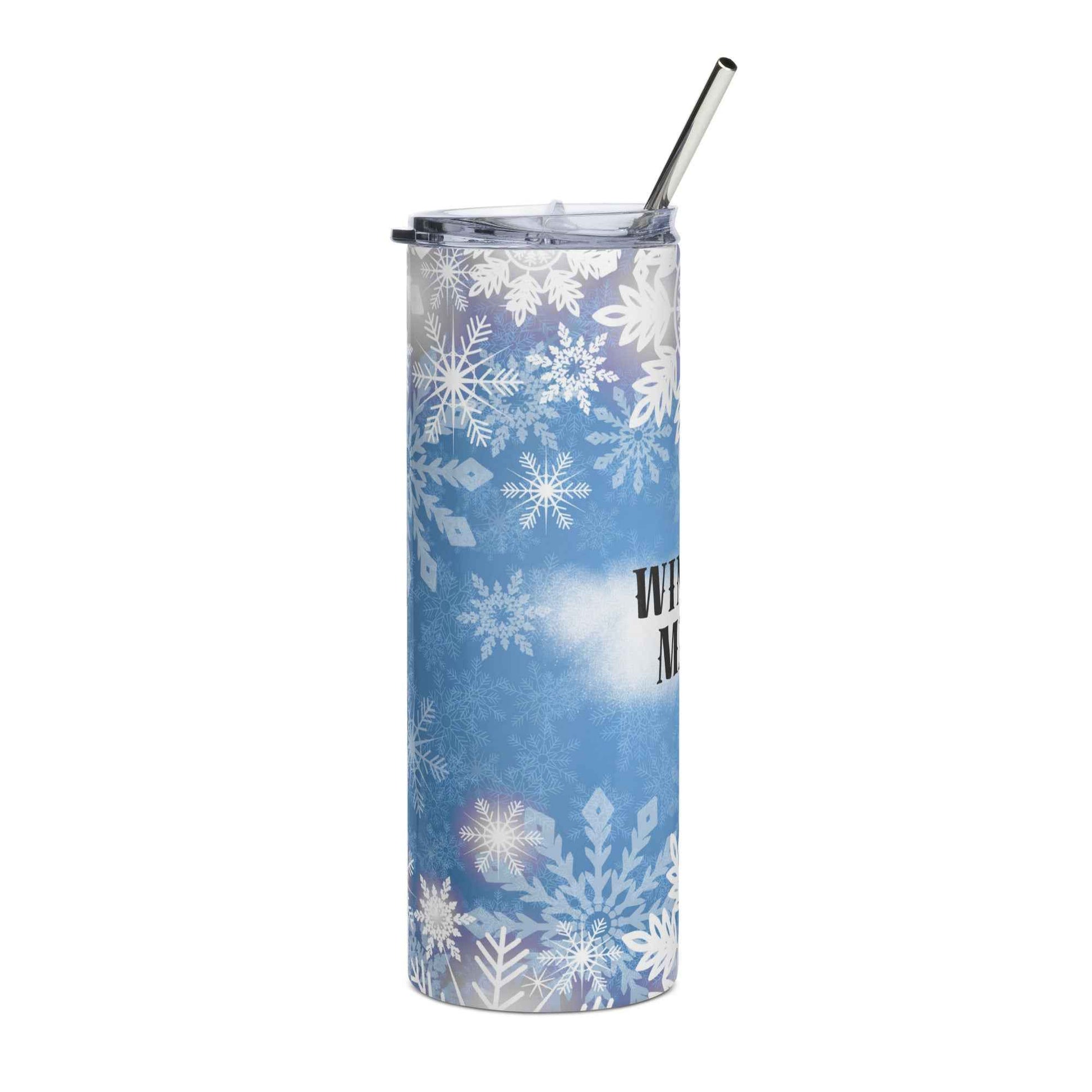 ❄️ Winter Magic – 20oz Stainless Steel Tumbler