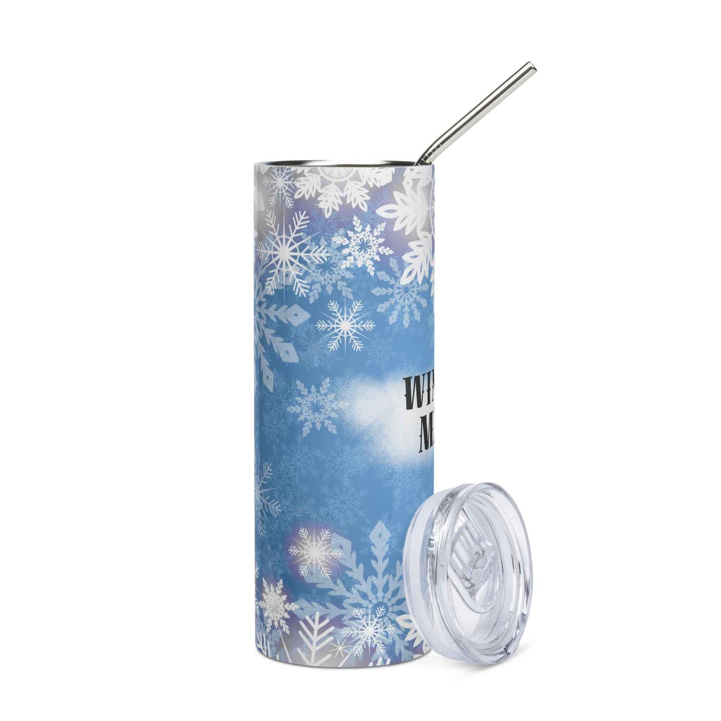 ❄️ Winter Magic – 20oz Stainless Steel Tumbler