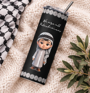 We Are All Palestinians – Boy Edition 20oz Stainless Steel Tumbler